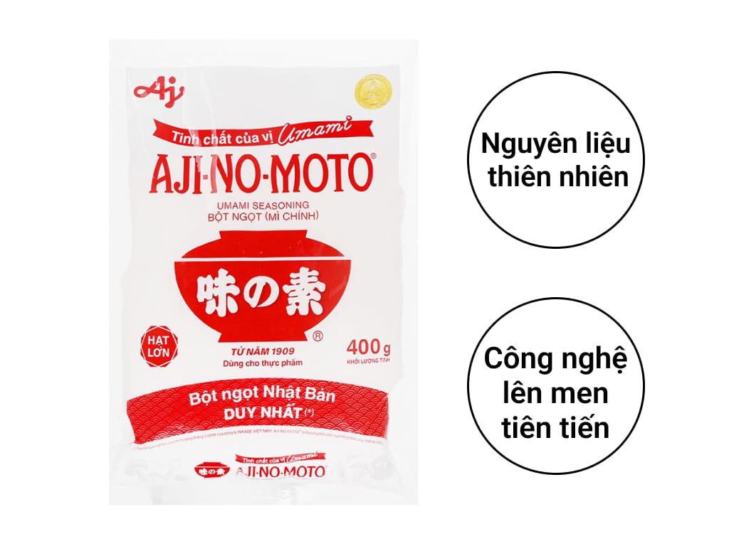 Bột ngọt Ajinomoto gói 400g  Thùng 30 gói